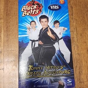 BLACK BELTS VHS TAPE